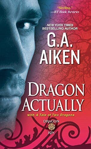 Dragon Actually (Dragon Kin), Aiken, G.A. Paperback Book Pre-Owned English