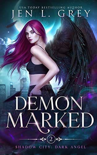 Demon Marked (Shadow City: Dark Angel), City, Shadow Paperback Book Pre-Owned English