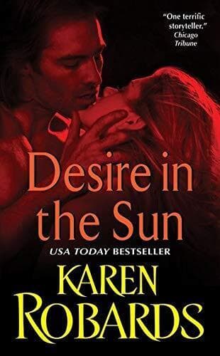Desire in the Sun (Avon Romance) by Robards, Karen Paperback Book Pre-Owned English