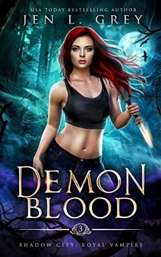 Demon Blood (Shadow City: Royal Vampire), Grey, Jen L. Paperback Book Pre-Owned English