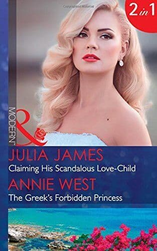 Claiming His Scandalous Love-Child: Claiming His Scandalous Lo by West, Annie Paperback Book Pre-Owned English