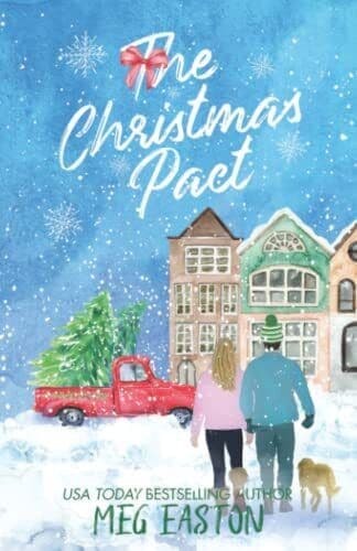 The Christmas Pact: A Sweet Holiday Rom, Easton, Meg Paperback Book Pre-Owned English