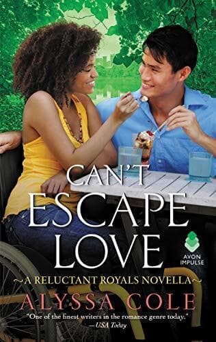 Can’t Escape Love (Reluctant Royals), Cole, Alyssa Paperback Book Pre-Owned English
