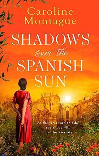 Shadows Over the Spanish Sun by Montague, Caroline Paperback Book Pre-Owned English