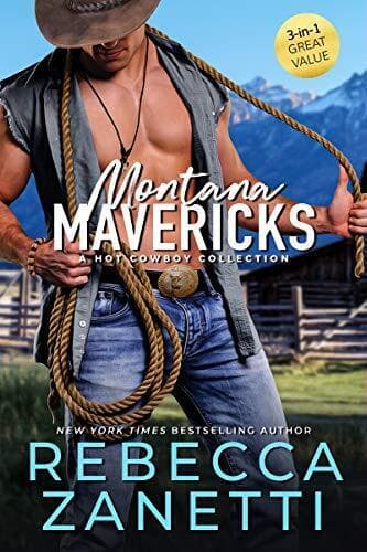 Montana Mavericks: A Hot Cowboy Col, Zanetti, Rebecc Paperback Book Pre-Owned English