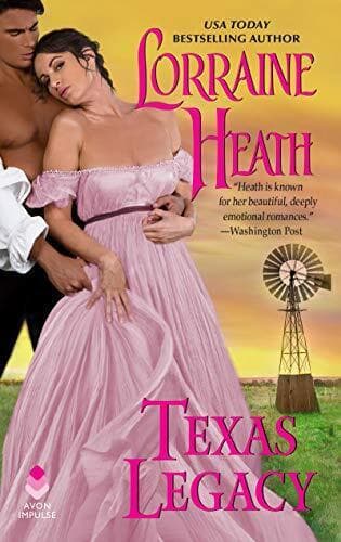 Texas Legacy (Texas Trilogy), Heath, Lorraine Paperback Book Pre-Owned English