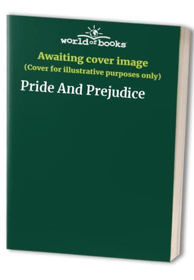 Pride And Prejudice Paperback Book Pre-Owned English