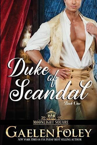 Duke of Scandal (Moonlight Square, 1) by Foley, Gaelen Paperback Book Pre-Owned English