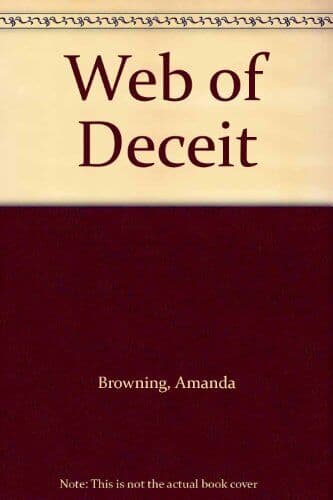 Web Of Deceit, Browning, Amanda Paperback Book Pre-Owned English