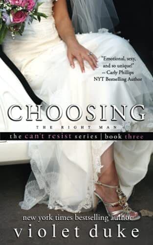 Choosing the Right Man: Sullivan Broth, Duke, Violet Paperback Book Pre-Owned English