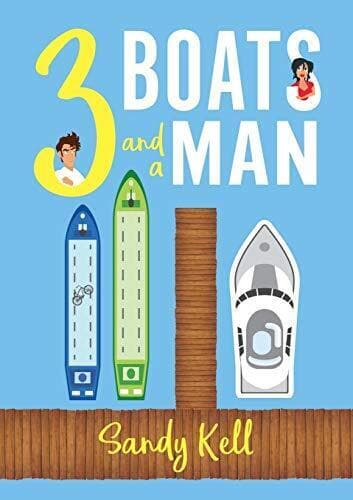 3 Boats and a Man, Kell, Sandy Paperback Book Pre-Owned English