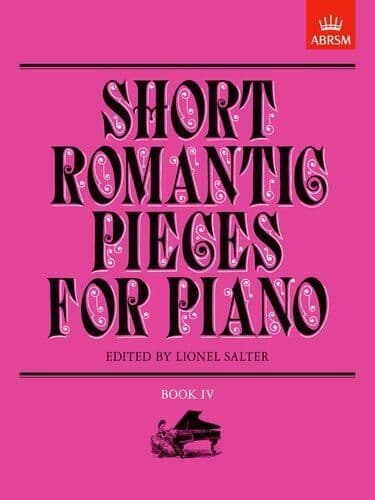 Short Romantic Pieces for Piano, IV (Short Roma Paperback Book Pre-Owned English
