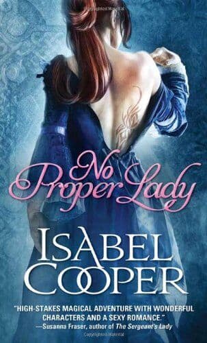 No Proper Lady (Dark Powers), Isabel Cooper Paperback Book Pre-Owned English
