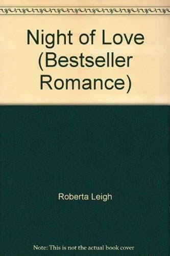 Night Of Love, Webber, Meredith Paperback Book Pre-Owned English