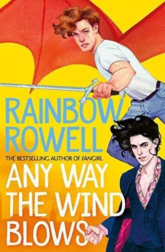 Any Way the Wind Blows (Simon Snow, 3), Rowell, Rainbow Paperback Book Pre-Owned English