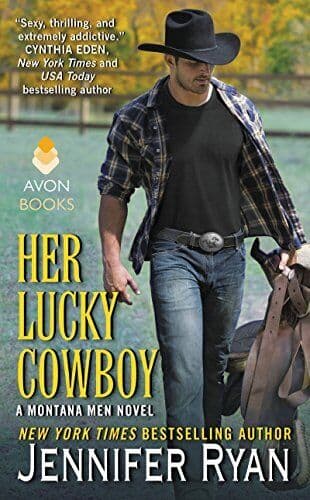 Her Lucky Cowboy: A Montana Men Novel, Ryan, Jennifer Paperback Book Pre-Owned English