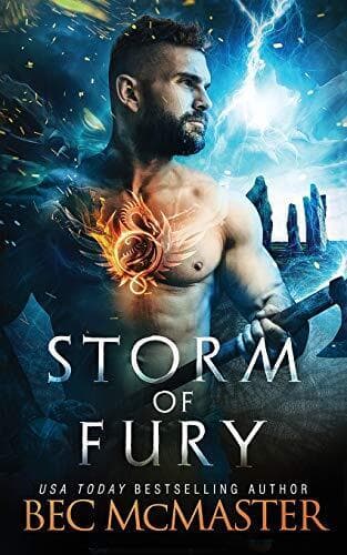 Storm of Fury: Dragon Shifter Romance, McMaster, Bec Paperback Book Pre-Owned English