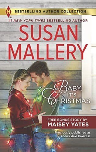 Baby, It&#8217;s Christmas &#038; Hold Me, Cowbo, Yates, Maisey Paperback Book Pre-Owned English
