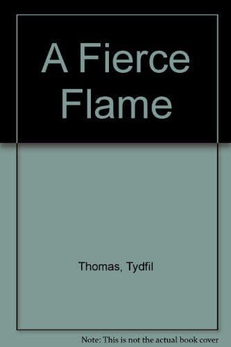 A Fierce Flame by Thomas, Tydfil  Paperback Book Pre-Owned English