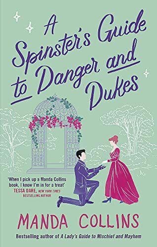 A Spinster&#8217;s Guide to Danger and Duk, Collins, Manda Paperback Book Pre-Owned English