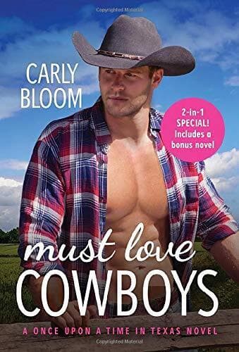 Must Love Cowboys (with bonus novel): , Bloom, Carly Paperback Book Pre-Owned English