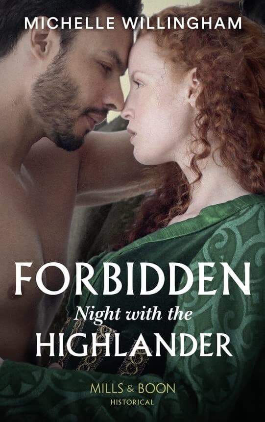 Forbidden Night With The Highlander (Warriors of the by Willingham, Michelle Paperback Book Pre-Owned English