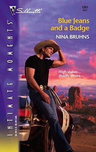 Blue Jeans And A Badge (Silhouette Sen, Bruhns, Nina Paperback Book Pre-Owned English