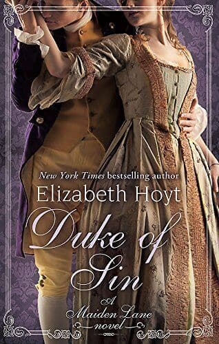 Duke of Sin (Maiden Lane) by Hoyt, Elizabeth Paperback Book Pre-Owned English