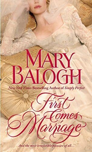 First Comes Marriage: 1 (Huxtable Quintet) by Mary Balogh Paperback Book Pre-Owned English