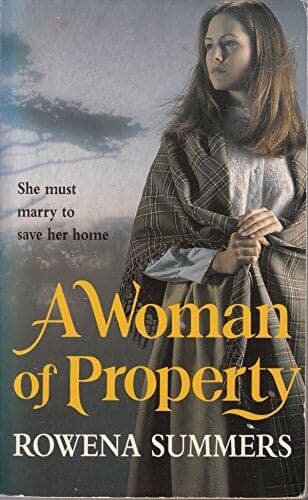 A WOMAN OF PROPERTY by Summers, Rowena Paperback Book Pre-Owned English