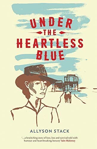 Under the Heartless Blue by Allyson Stack Paperback Book Pre-Owned English