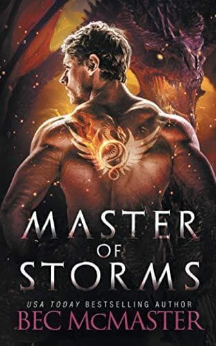 Master of Storms: Dragon Shifter Roma, McMaster, Bec Paperback Book Pre-Owned English