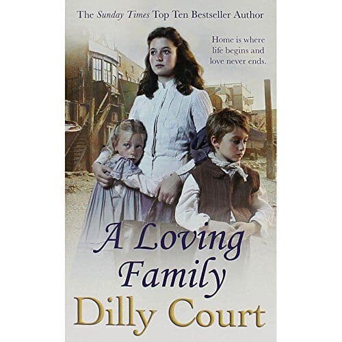A Loving Family by Court, Dilly Paperback Book Pre-Owned English