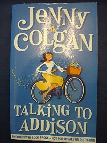 Talking to Addison by Jenny Colgan Paperback Book Pre-Owned English