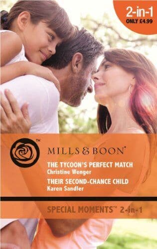 The Tycoon’s Perfect Match/Their Second-Cha by Christine Wenger/Kar Paperback Book Pre-Owned English