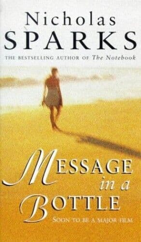 Message In A Bottle, Sparks, Nicholas Paperback Book Pre-Owned English