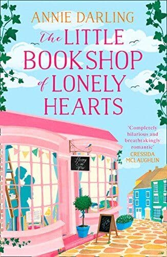 The Little shop of Lonely Hearts: A feel-good funny roma by Annie Darling Paperback Book Pre-Owned English