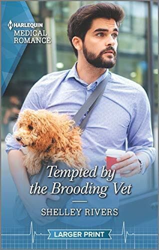 Tempted by the Brooding Vet (Harlequin Medical Romance) by Rivers, Shelley Paperback Book Pre-Owned English