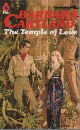 Temple of Love by Cartland, Barbara Paperback Book Pre-Owned English