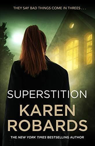 Superstition: A gripping suspense th, Robards, Karen Paperback Book Pre-Owned English