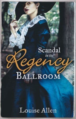 SCANDAL in the Regency Ballroom: No Place For a Lady / Not Q by Allen, Louise Paperback Book Pre-Owned English