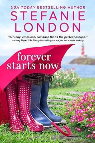 Forever Starts Now, Stefanie Paperback Book Pre-Owned English