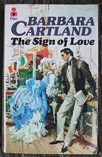Sign of Love by Cartland, Barbara  Paperback Book Pre-Owned English