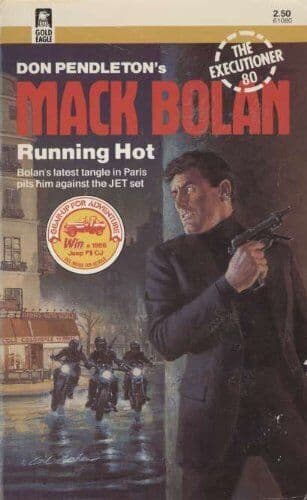 Running Hot (Mack Bolan: the Executioner) by Marton, Sandra Paperback Book Pre-Owned English