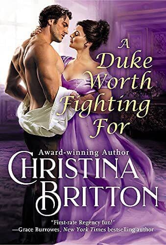 A Duke Worth Fighting For, Britton, Christina Paperback Book Pre-Owned English