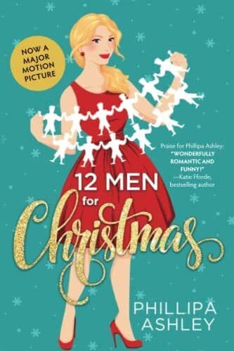 12 Men for Christmas, Ashley, Phillipa Paperback Book Pre-Owned English