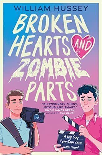 Broken Hearts &#038; Zombie Parts, Hussey, William Paperback Book Pre-Owned English