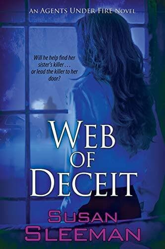 Web of Deceit (An Agents Under Fire , Sleeman, Susan Paperback Book Pre-Owned English