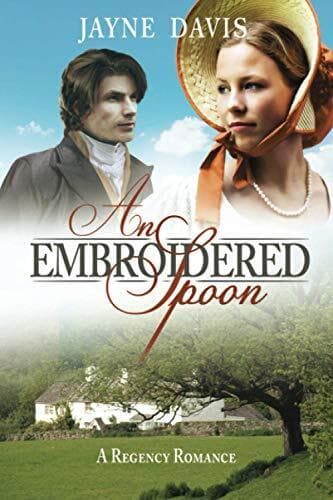 An Embroidered Spoon, Davis, Jayne Paperback Book Pre-Owned English