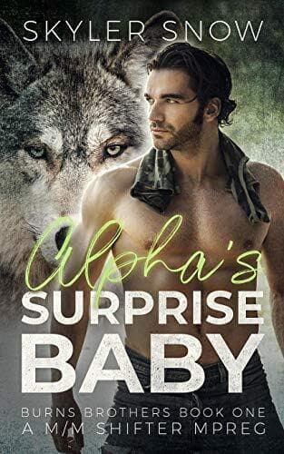 Alpha&#8217;s Surprise Baby: A M/M Shifter M, Snow, Skyler Paperback Book Pre-Owned English